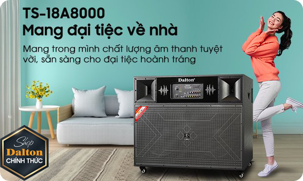 Loa Karaoke Dalton TS-18A8000