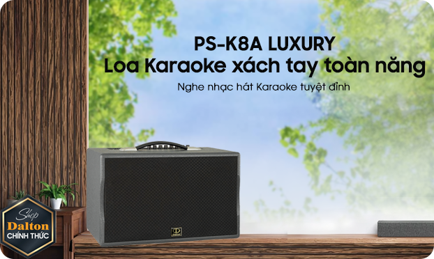 Loa karaoke xách tay Dalton PS-K8A Luxury